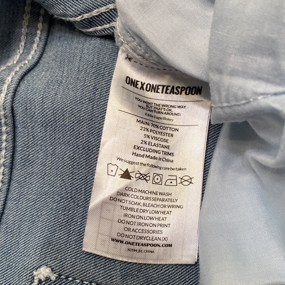 free people skinny jeans size 12/31 - Picture 13 of 14